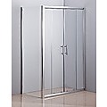 1200 x 700mm Sliding Door Safety Glass Shower Screen By Della Francesca