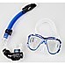 Adult Snorkelling Swimming Diving Mask & Snorkel - Quality Tempered Glass