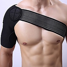 Adjustable Shoulder Support Brace Strap Compression Bandage Wrap