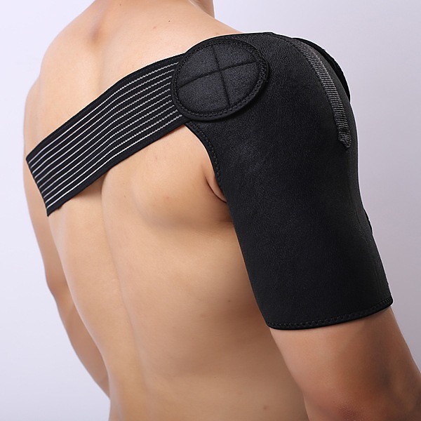 adjustable shoulder support brace strap compression