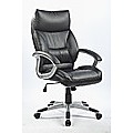 PU Leather Office Chair Executive Padded Black