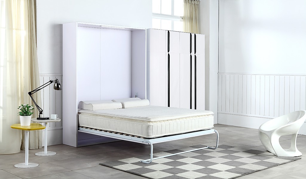 Palermo Double Size Wall Bed Furniture Bed Frames And Bedheads