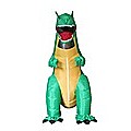 T-Rex Fancy Dress Inflatable Suit -Fan Operated Costume