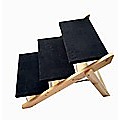 3 Steps Portable Dog Cat Pet Stairs 
