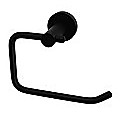 Classic Toilet Paper Holder Electroplated Matte Black Finish 