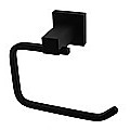 Classic Toilet Paper Holder Electroplated Matte Black Finish