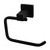 Classic Toilet Paper Holder Electroplated Matte Black Finish