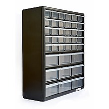 Storage Cabinet Drawers 39 Plastic Tool Box Containers Organiser ...