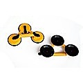 2x 150kg Load Aluminum Triple Suction Cup Pad Glazer Glass Sucker Remover Lifter