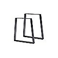 Trapezium-Shaped Table Bench Desk Legs Retro Industrial Design Fully Welded