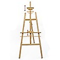 Pine Wood Easel Artist Art Display Painting Shop Tripod Stand Wedding