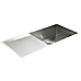 960x450mm Stainless Steel Single Bowl Sink with Round Waste