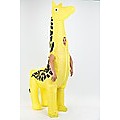 Giraffe Fancy Dress Inflatable Suit -Fan Operated Costume