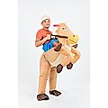 Cowboy Fancy Dress Inflatable Suit -Fan Operated Costume