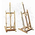 Tabletop Easel Wood Studio H-Frame Artist Art Display Painting Shop Tripod Stand Wedding