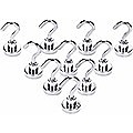10x Strong Rare Earth N38 Neodymium Magnetic Hanger Holder 10kg Magnet Hooks