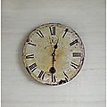 Large Vintage Wall Clock Kitchen  Office Retro Timepiece