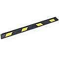 180cm Heavy Duty Rubber Curb Parking Guide Wheel Driveway Stopper Reflective Yellow