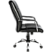 PU Leather Office Chair Executive Padded Black
