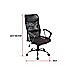 Ergonomic Mesh PU Leather Office Chair