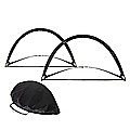 Pair of Soccer Football Goals 180cm Pop Up Portable Quick Set Up