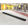 2.45m (8FT) Black Gymnastics Folding Balance Beam in Synthetic Suede