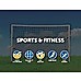 8' x 5' Soccer Football Goal Foot Portable Net Quick Set Up