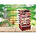 10 in 1 Wooden Chess Board Games Slide Out Checkers House Unit Set