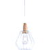 White Wood Pendant Light Bar Lamp Kitchen Lighting Modern Ceiling