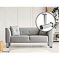 4 x 15cm Adjustable Round Cupboard Table Sofa Bed Feet Furniture Leg