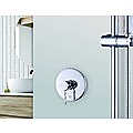 Bathroom Shower Bath Mixer Tap WATERMARK Approved - Chrome