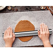 Professional Rolling Pin for Baking Premium 304 Stainless Steel Kitchen Rod