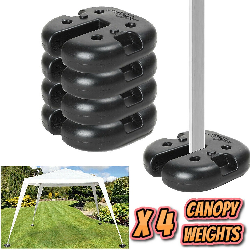 4pcs Outdoor Canopy Tent Leg Weights Anchor Stand Heavy Duty Gazebo