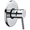 Chrome Bathroom Shower Wall Mixer w/ WaterMark