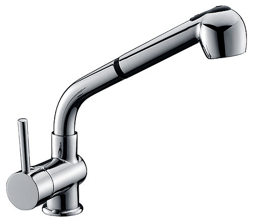 Kitchen Basin Mixer Tap Faucet w/Extendable Spray -Laundry - Home ...
