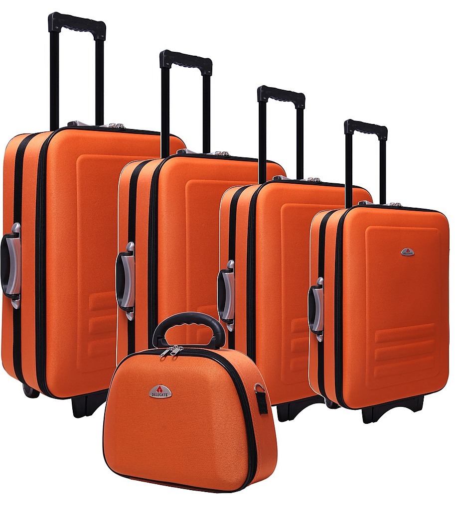 orange travel bag