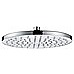 Overhead Rain Shower Head - 260mm Circular Large Chromed