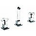 3pc Bath Mixer Set