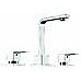  3pc Basin Tap Faucet Set - Bathroom Laundry Sink