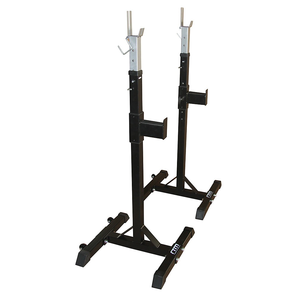 Squat Rack Stand Pair Bench Press Weight Lifting Barbell - Sports