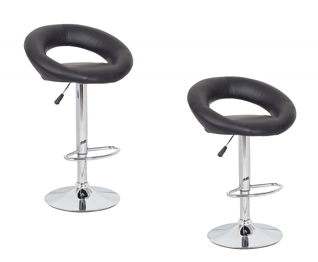 grey real leather kitchen bar stools