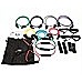 19PC Resistance Exercise Fitness Bands Tubes Kit Yoga Set