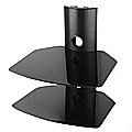 2 Shelf Wall Mount Bracket for DVD Receiver STB