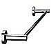 Classic Chrome Towel Bar Rail Bathroom