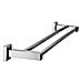 Double Classic Chrome Towel Bar Rail Bathroom   