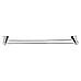 Double Classic Chrome Towel Bar Rail Bathroom   