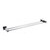 Double Classic Chrome Towel Bar Rail Bathroom   