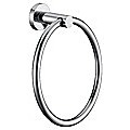 Classic Chrome Towel Bar Rail Ring Bathroom 
