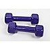 2kg Dumbbells Pair PVC Hand Weights PVC Coated