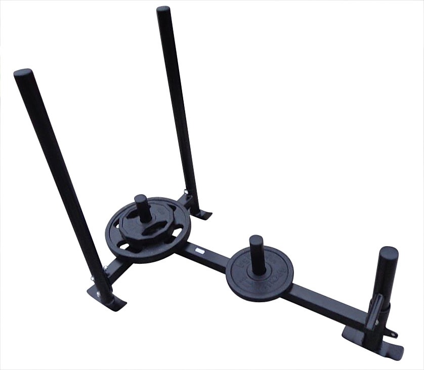 Heavy Duty Gym Sled with Harness Power Strength Endurance Training ...